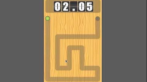 Touch Maze Template for Gamesalad