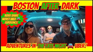 Worst Uber Experience, Boston Uber, Uber Driver, Fun Uber Rides, late Nights, Boston #boston #uber