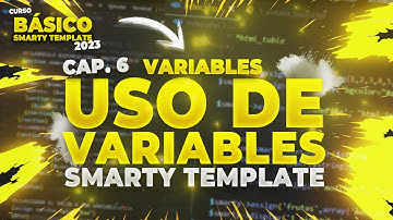 Curso Básico de PHP SMARTY TEMPLATE | Variables