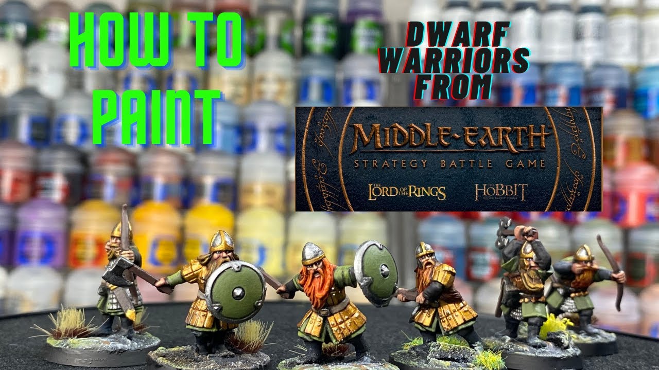 Lord of the Rings, LotR: Dwarfs of Khazad Dum - 2 Guard figures