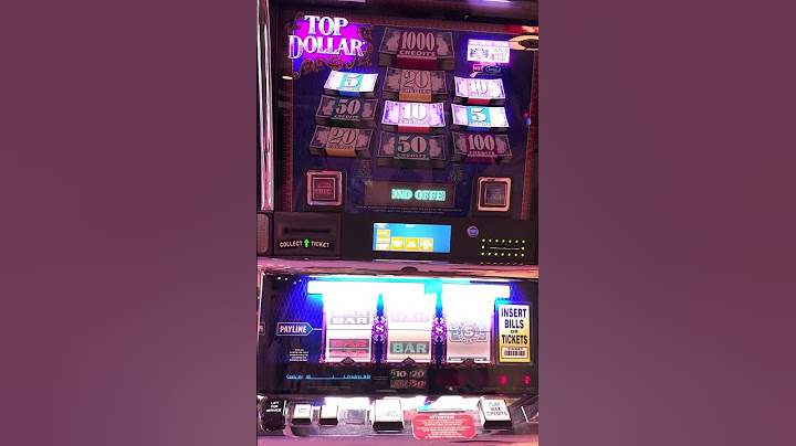 Day 1 of putting $100 in a Top Dollar Slot Machine! #slot #casino #slotmachine