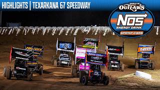 World of Outlaws NOS Energy Drink Sprint Cars | Texarkana 67 Speedway | Oct. 23, 2026 | HIGHLIGHTS