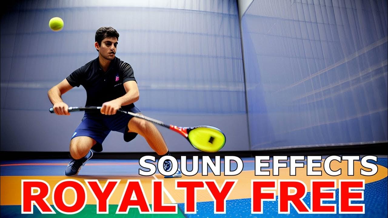 Squash Match Sound Effect Clips Free to Use RoyaltyFree Sound