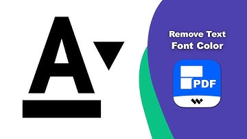 How to Reset PDF Text Color to Default in Wondershare PDFelement