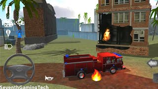 Fire Rescue Truck Fit Call 🚒🔥Fire Truck Fire Engine Simulator Mobile Gameplay (Android, iOS) FHD screenshot 4
