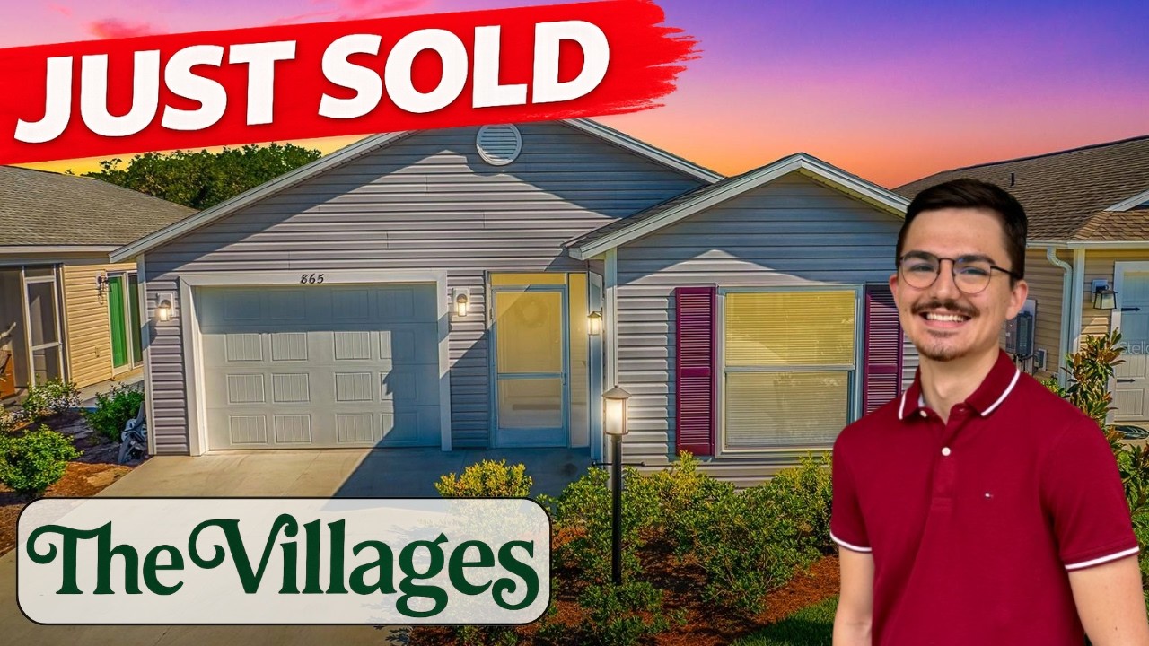 Вилла-патио Moonstone Model продаётся в Виллиджес, Флорида