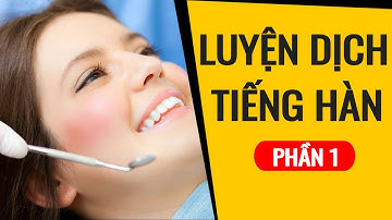 Luyện Dịch Tiếng Hàn Trung Cấp (Phần 1)
