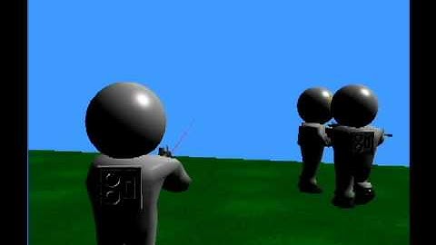 Blender Game "Resist and Repel" - First update.