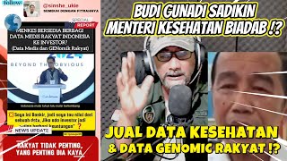 Download Lagu BUDI GUNADI SADIKIN MENTERI KESEHATAN B!4D4B !? JUALAN DATA KESEHATAN \u0026 GENOMIC RAKYAT !? MP3 Download Lagu BUDI GUNADI SADIKIN MENTERI KESEHATAN B!4D4B !? JUALAN DATA KESEHATAN \u0026 GENOMIC RAKYAT !? MP3