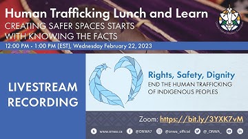Human Trafficking Lunch and Learn | Livestream