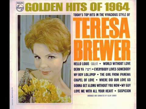 Teresa Brewer sings 4 Hits of 1964 - Chapel Of Love +