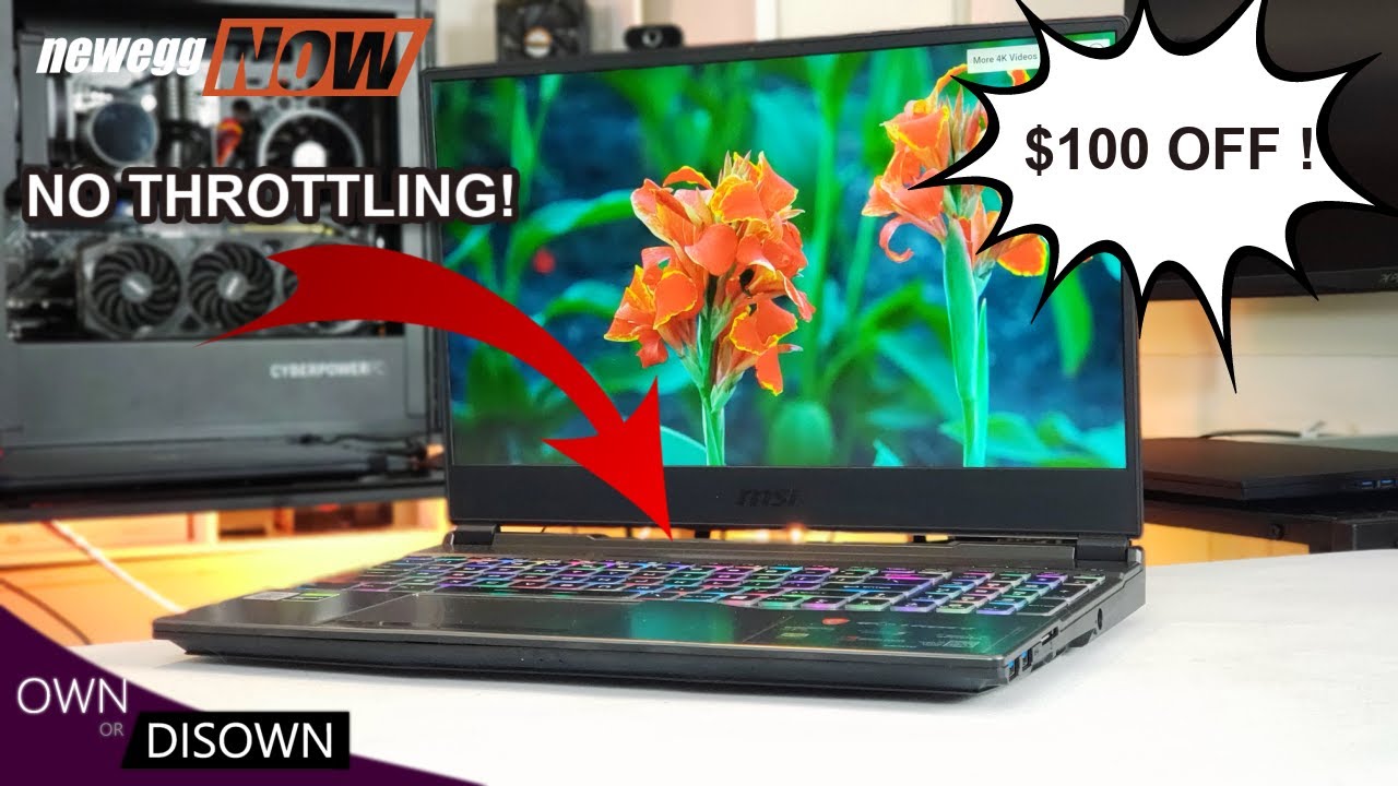 Newegg Now - MSI GP65 Leopard Review - No Tweaking Needed !