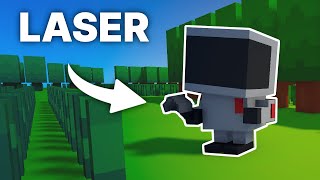 I added a LASER to my indie dream game  (game devlog)