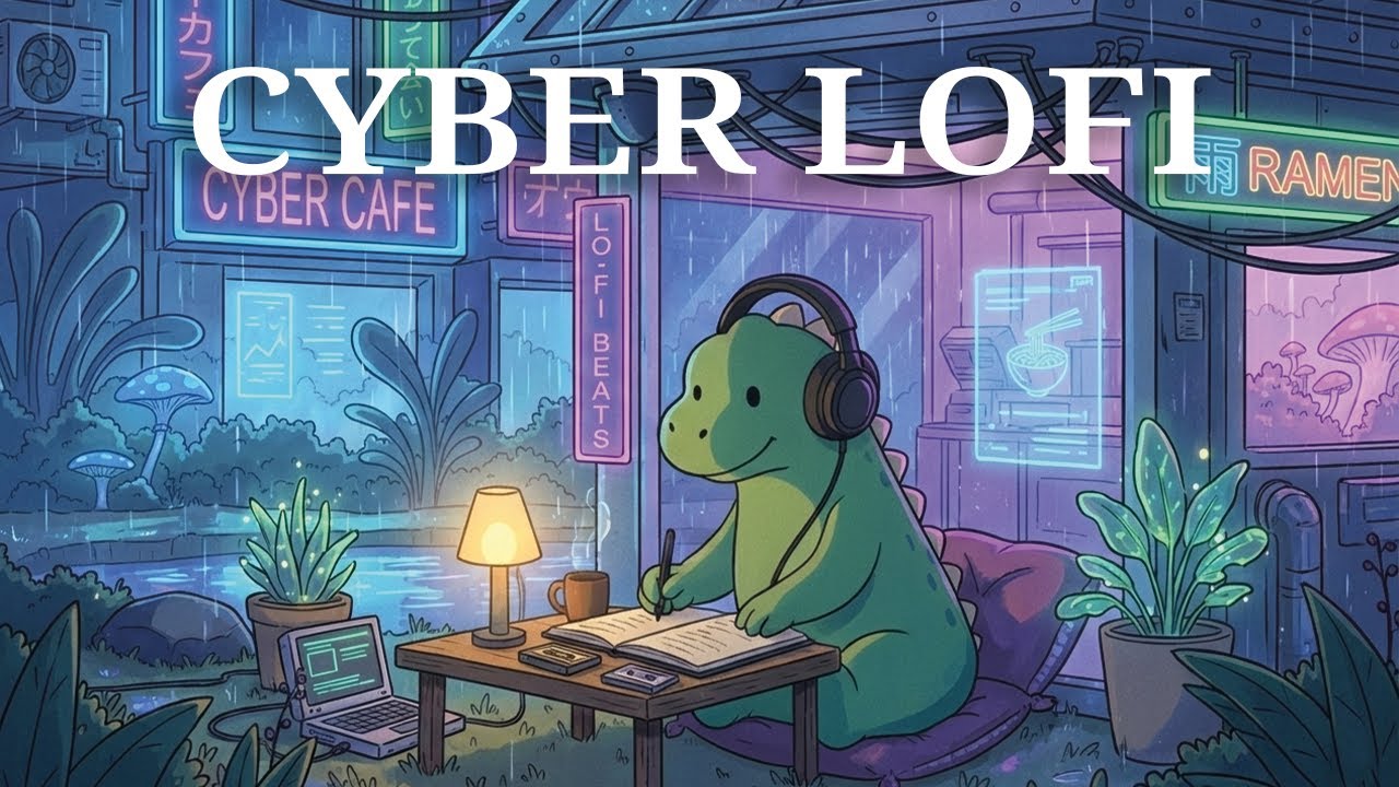 Cyber Lo-Fi 🌐 | Futuristic Beats for Focus & Study (29 Min)