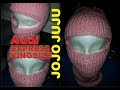 How to make a double layer knit ski mask | DIY mask on ADDI King Express Step by Step