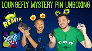 Disney Pixar Loungefly Mystery Pin Unboxing | Alien Remix and Inside Out Pins | September 2020
