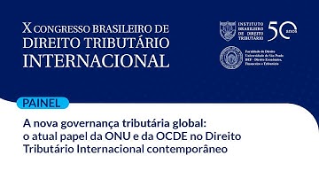 The new global tax governance - Inglês