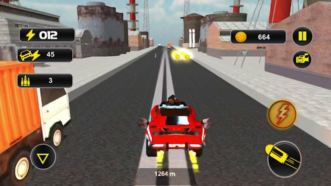 Car shooting game battle crash YouTube