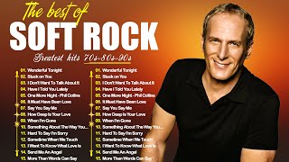 Michael Bolton, Phil Collins, Lionel Richie,Bee Gees, Eagles, Foreigner 📀 Best 70s Soft Rock Songs