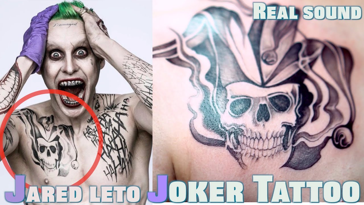 I like Joker | skull Joker | why tattoo | real time - YouTube