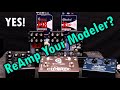 Reamping a Guitar Track can Help Your Mix.  Here&#39;s a Method Using Preamps, Modelers and Cab Sims.