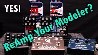 Reamping a Guitar Track can Help Your Mix.  Here&#39;s a Method Using Preamps, Modelers and Cab Sims.