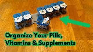 BEXEEN Huge Extra Large Pill #Organizer — #Supplement Organizer — Big Pill Organizer #travel