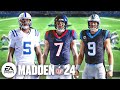 Madden 24 Gameplay with Bryce Young, Anthony Richardson & CJ Stroud