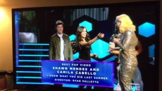 Shawn Mendes And Camila Cabello MMVA's Best Pop Video Award Winner