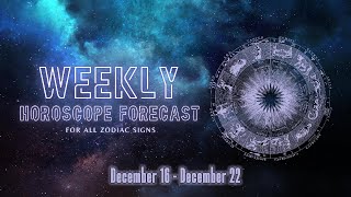 Weekly Horoscope Predictions: All Zodiac Signs | Dec 16 - 22, 2024 | Love, Career & Health Insights