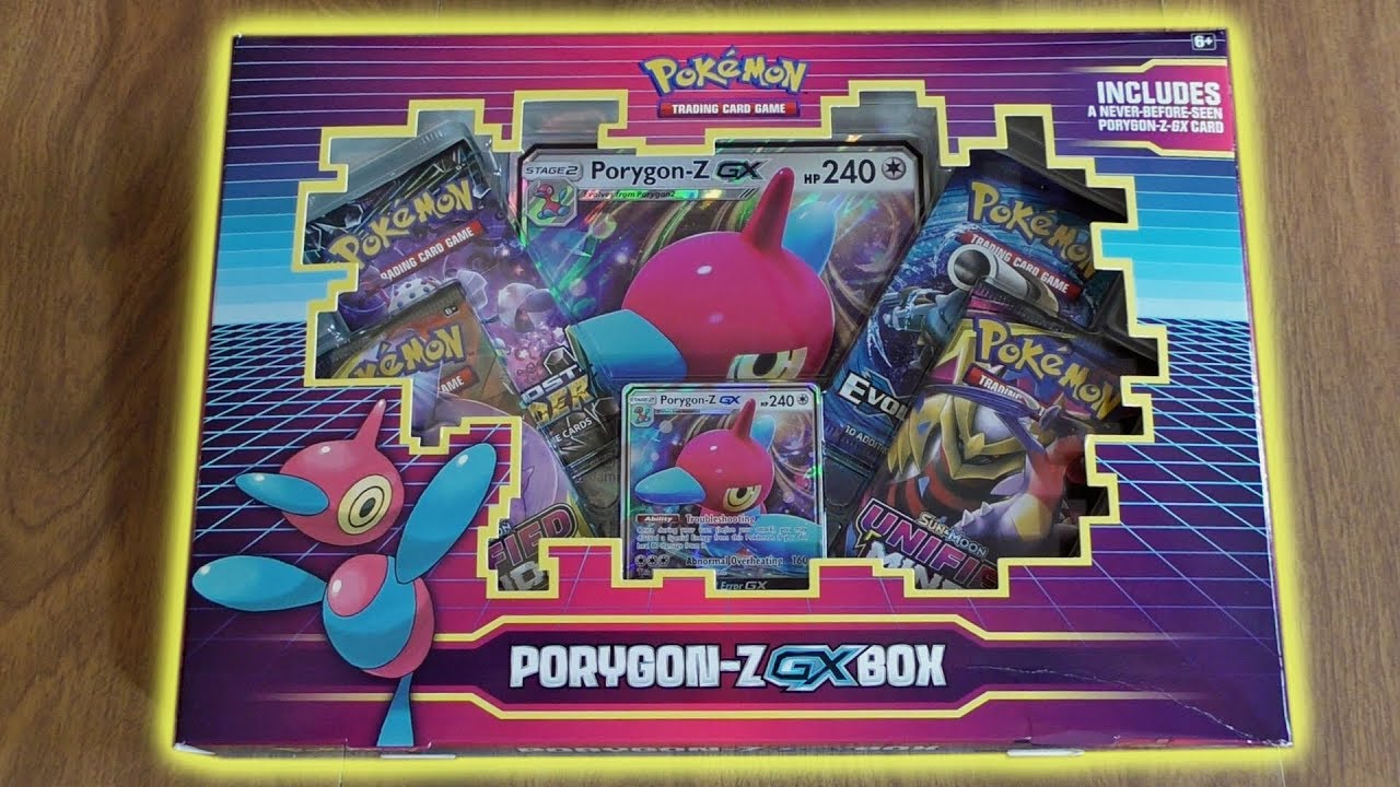 Porygon-Z GX Box Opening - YouTube