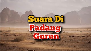 Suara Di Padang Gurun - Renungan dan Doa Pagi Suara Injil 22/5/2024