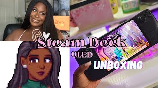 A Cozy Girls Dream 💭 | ♡ Steam Deck OLED 512 Unboxing 🌱♡
