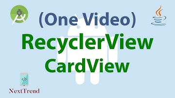 Recycler View & Card View in One Video (Arabic)