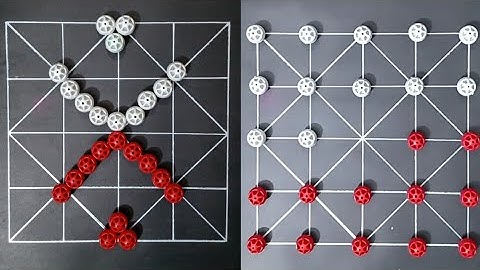 ⭐✨⭐12 beads village style game 🧿 || 2 player mind game 🤯|| learn to play♥️♥️