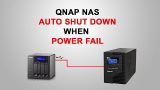Qnap NAS auto shutdown when power down