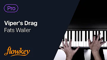 Viper's Drag - Fats Waller (Piano Tutorial)