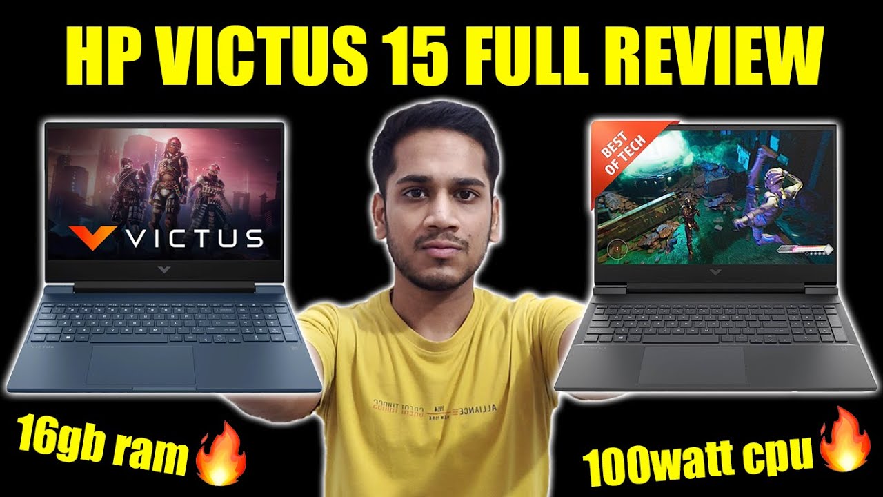 HP VICTUS 15 FULL REVIEW FASTEST CPU GAMING LAPTOP UNDER 60K RX