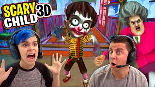 SCARY TEACHER 3D HAS A KID? Scary Child 3D Horror Game