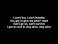 Saxon - I've Got To Rock (To Stay Alive) with lyrics