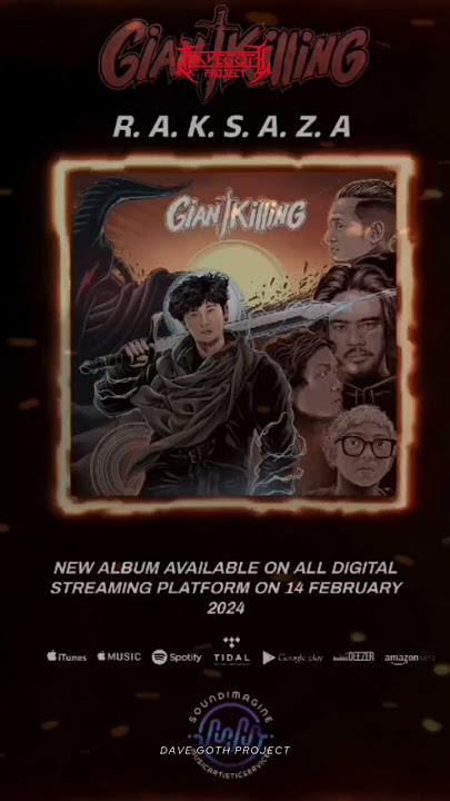 Debut Album Giant Killing-R.A.K.S.A.Z.A tersedia di #spotify dan Digital Streaming Platform lainnya