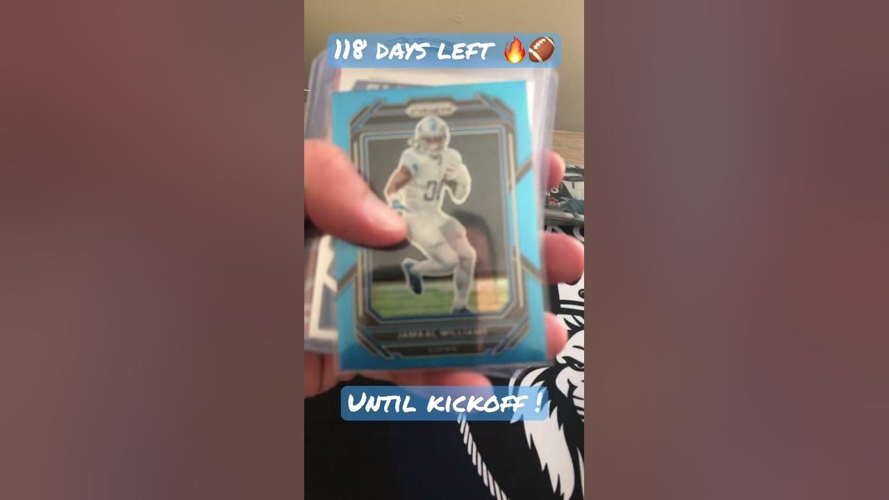 🔥🏈 118 days until NFL season kicks off shorts sportscards thehobby