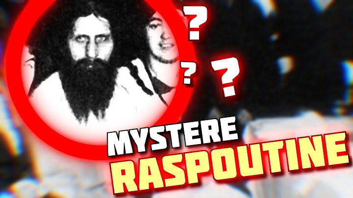 Qui était vraiment Raspoutine ? (le mystère Raspoutine...)
