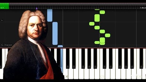 Bach - Prelude in C sharp major, BWV 848 - Easy Piano Music