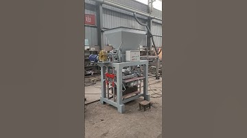 QT4-2B semi-auto concrete block machine #concretebrickmachine #concreteblockmachine #blockmachine