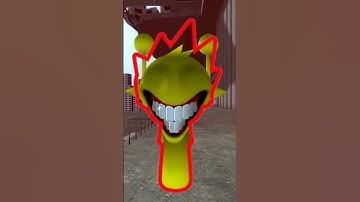 CAN YOU CATCH❔ INCREDIBOX SPRUNKI ⚡ HORROR FUN BOT AND OWAKCX #shorts #sprunki #gmod #incredibox