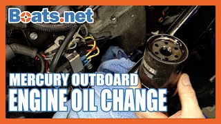 Mercury 40 Oil Change | Mercury 40 HP 4 Stroke Oil Change | Boats.net