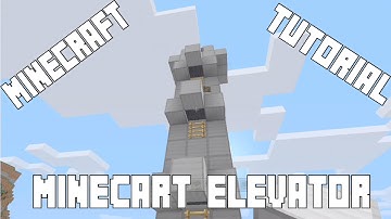 Minecart Elevator Tutorial (Minecraft Xbox 360, Xbox One, PS3, PS4, WiiU)