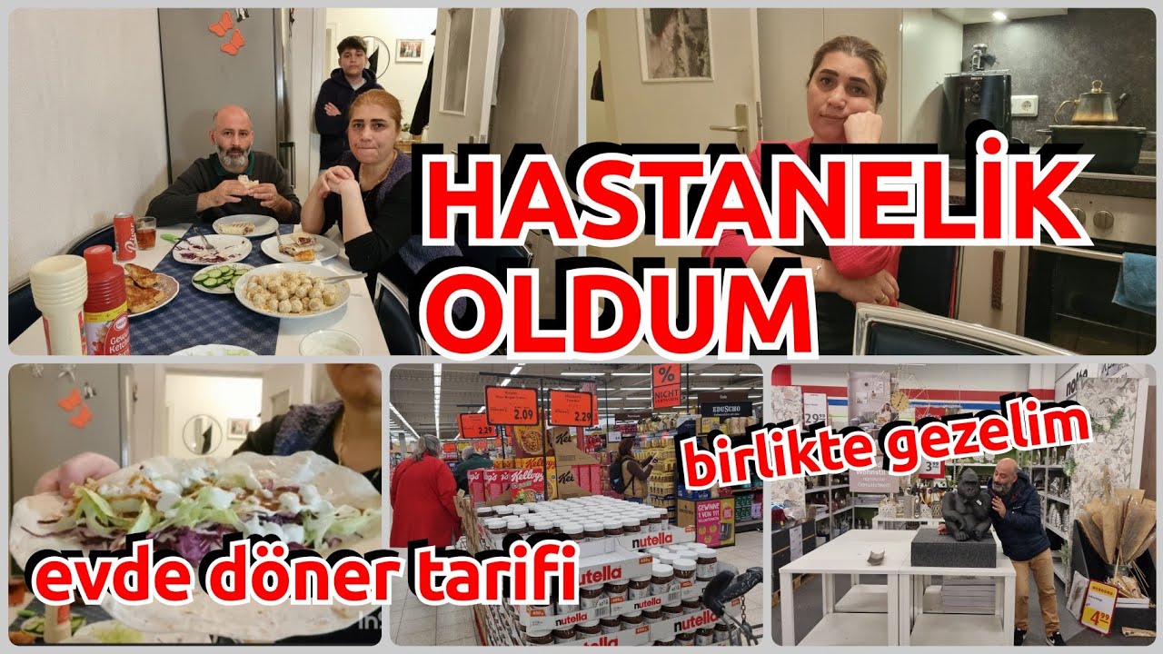 İLAÇTAN ZEHİRLENDİM‼️ SOLUĞU HASTANEDE ALDIM ❌️EVDE TAVUK DÖNER TARİFİ❌️ MİNİ ALIŞVERİŞ✔️GÜNLÜKVLOG İLAÇTAN ZEHİRLENDİM‼️ SOLUĞU HASTANEDE ALDIM ❌️EVDE TAVUK DÖNER TARİFİ❌️ MİNİ ALIŞVERİŞ✔️GÜNLÜKVLOG