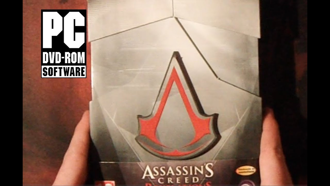 assassins creed revelations edición coleccionista unboxing pc youtube